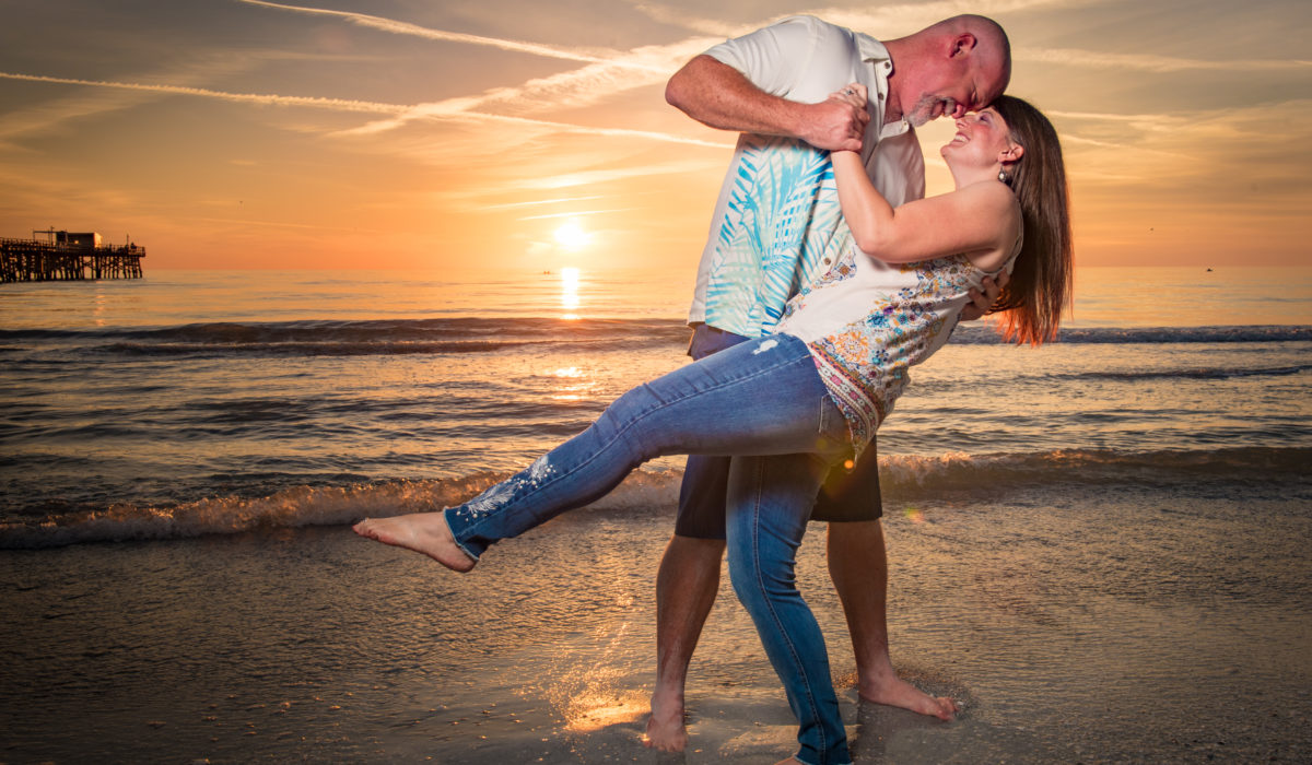 Tampa Engagement Photos -b y James Connell Photography - Redington Long Pier