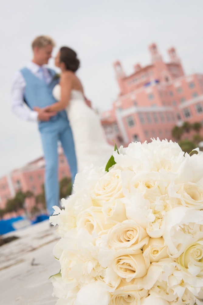 Bride And Groom Beach Wedding Photo Tampa Wedding Photographer