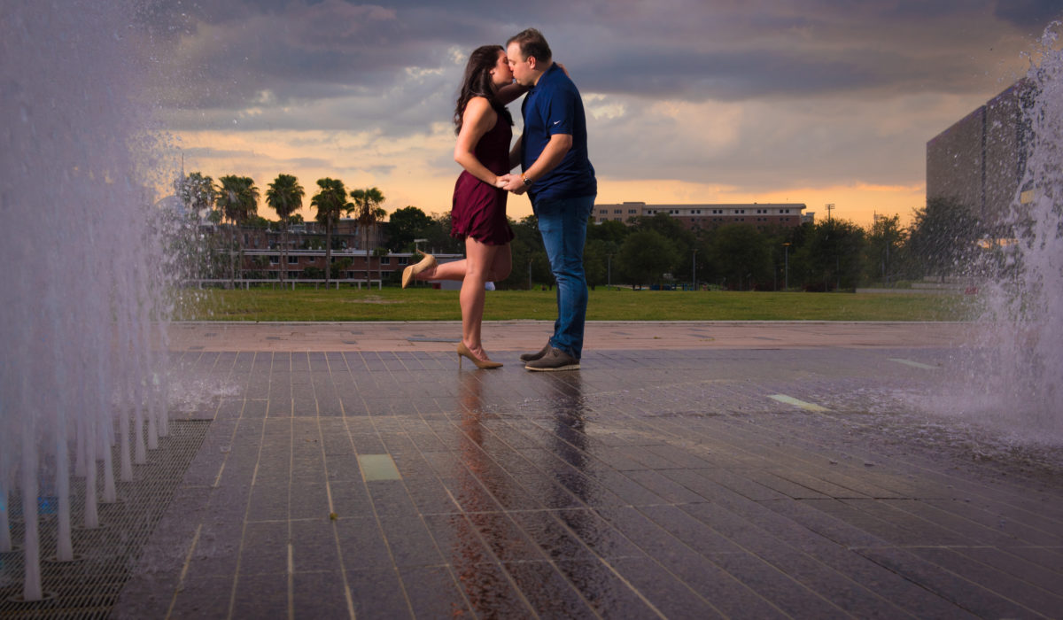 Tampa Engagement Photos -by James Connell Photography - Curtis Hixon Park