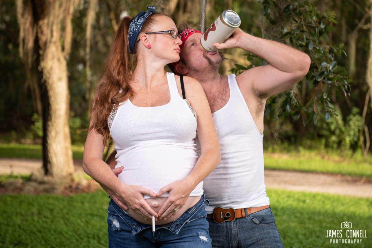 White Trash Redneck Maternity Photos Jcp 11 James Connell Photography