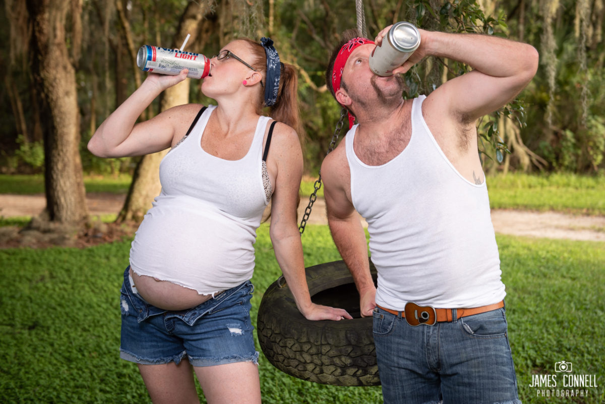 White Trash Redneck Maternity Photos JCP-12 - James Connell Photography ...