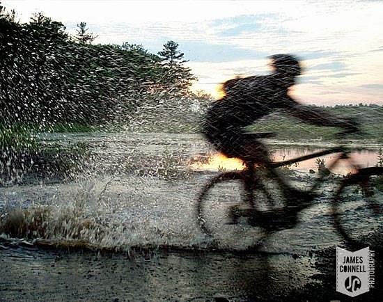 Sunset Mountain Bike Photo - Dracut State Forest